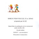 affiche Marche pour tous 28 juin