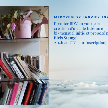 premier RDV du groupe de lecture janvier 2022